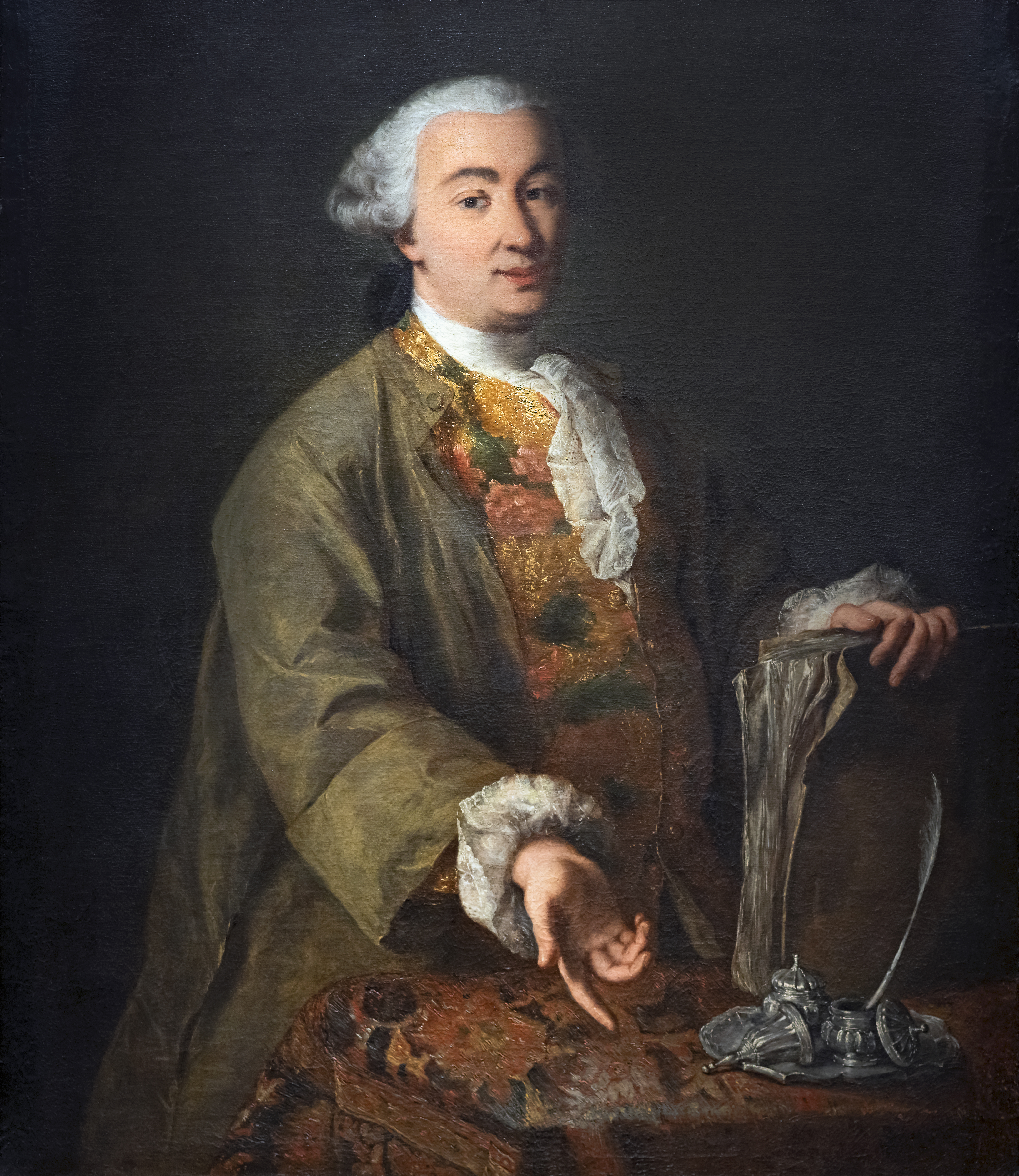 Portrait of Carlo Goldoni