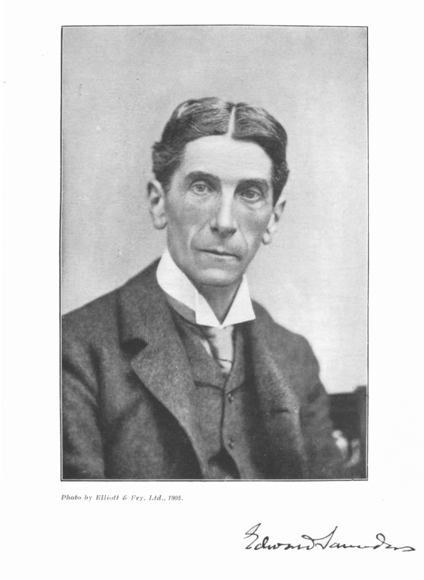Portrait of Edward Saunders