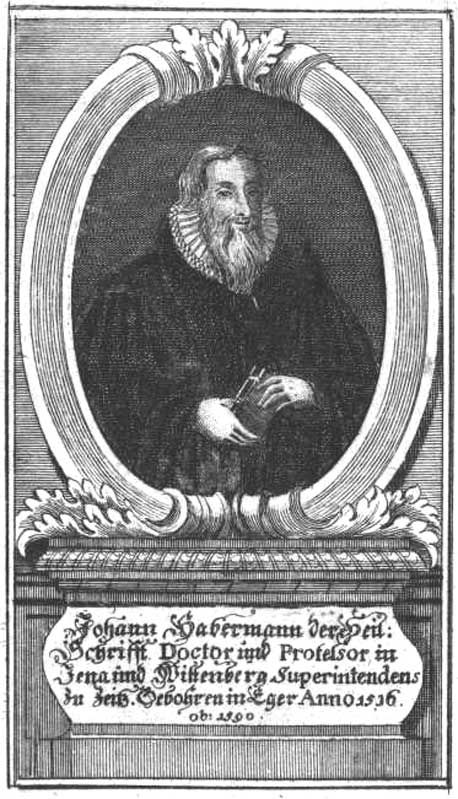 Portrait of Johann Habermann
