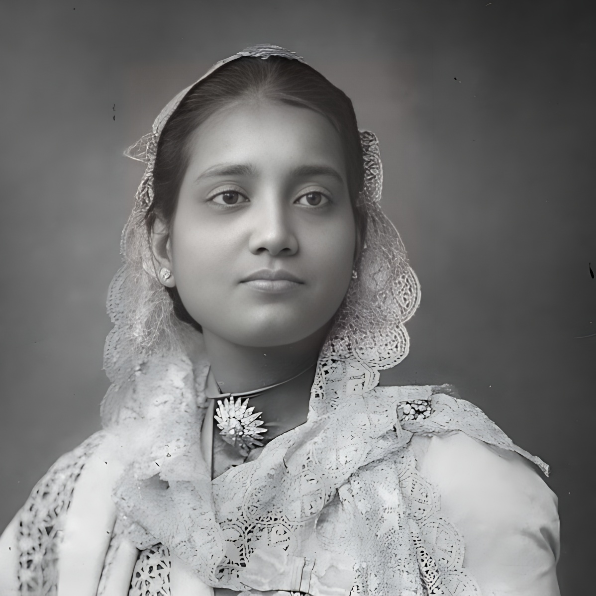 Portrait of Maharani of Cooch Behar Sunity Devee