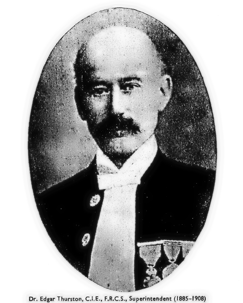 Portrait of Edgar Thurston