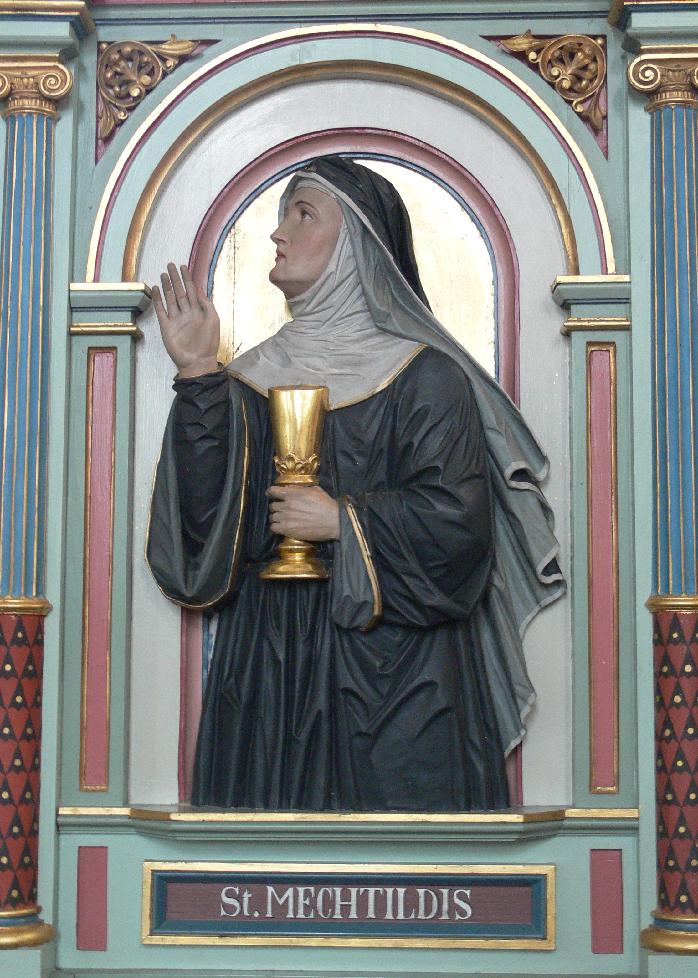 Portrait of of Magdeburg Mechthild