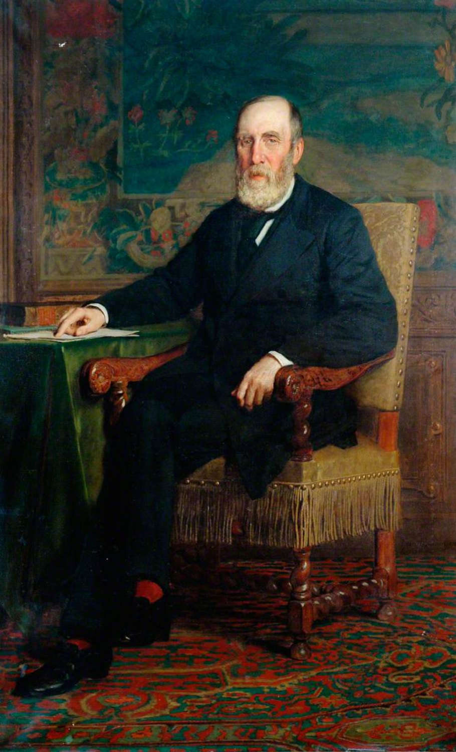 Portrait of S. (Samuel) Laing