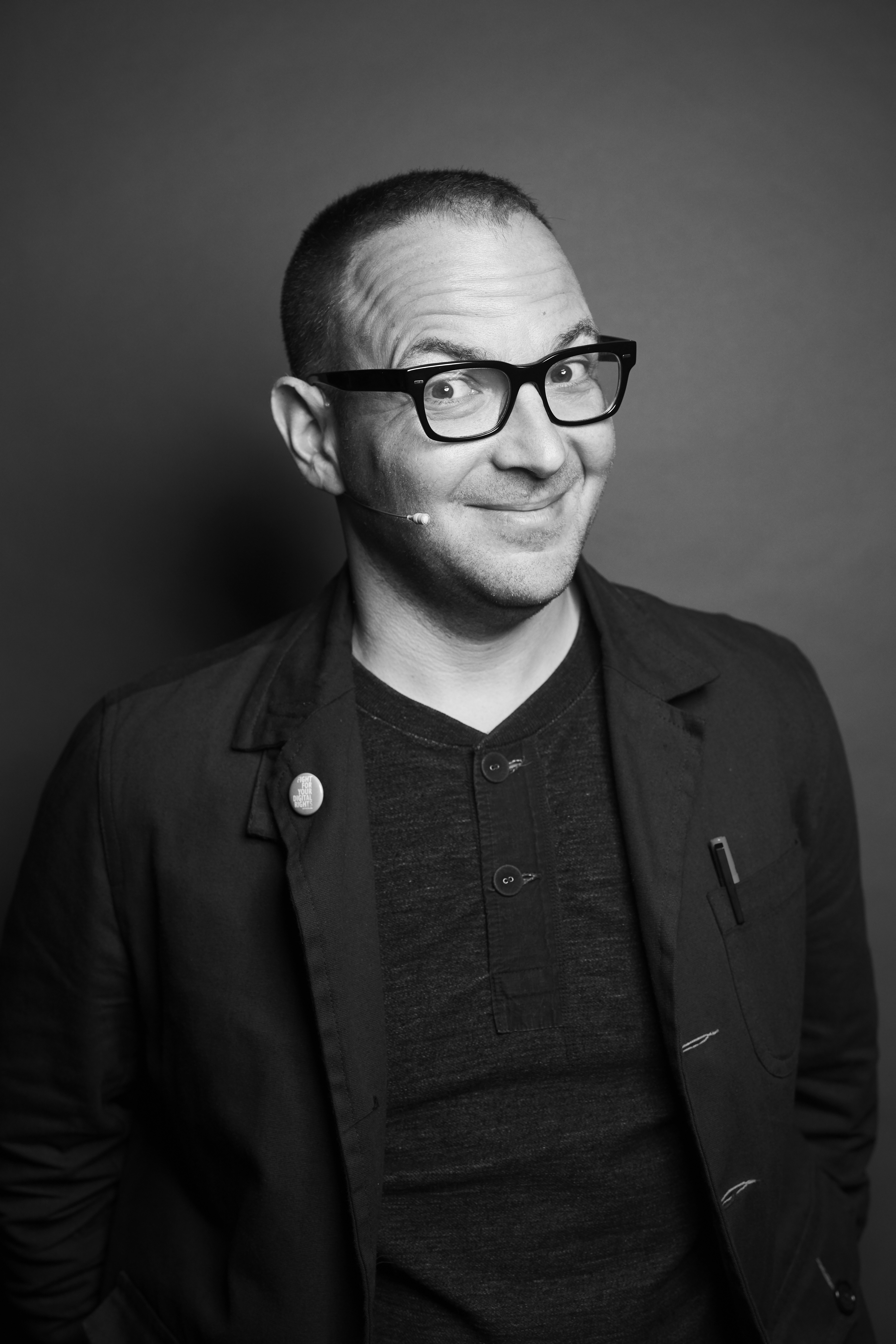 Portrait of Cory Doctorow