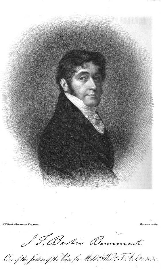 Portrait of J. T. (John Thomas) Barber