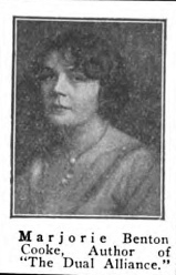 Portrait of Marjorie Benton Cooke