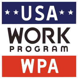 Portrait of United States. Work Projects Administration