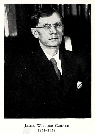 Portrait of James Wilford Garner