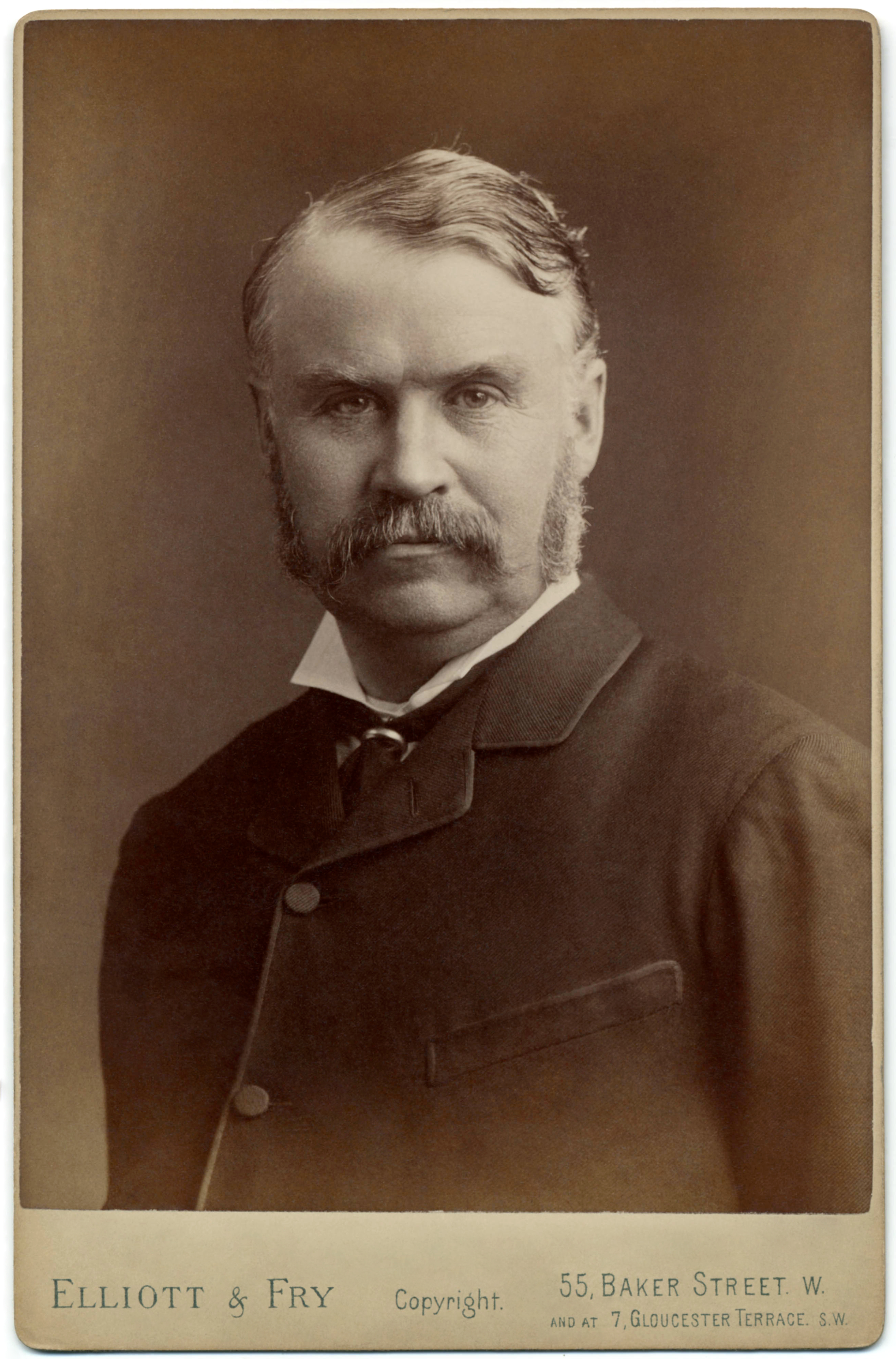 Portrait of W. S. (William Schwenck) Gilbert