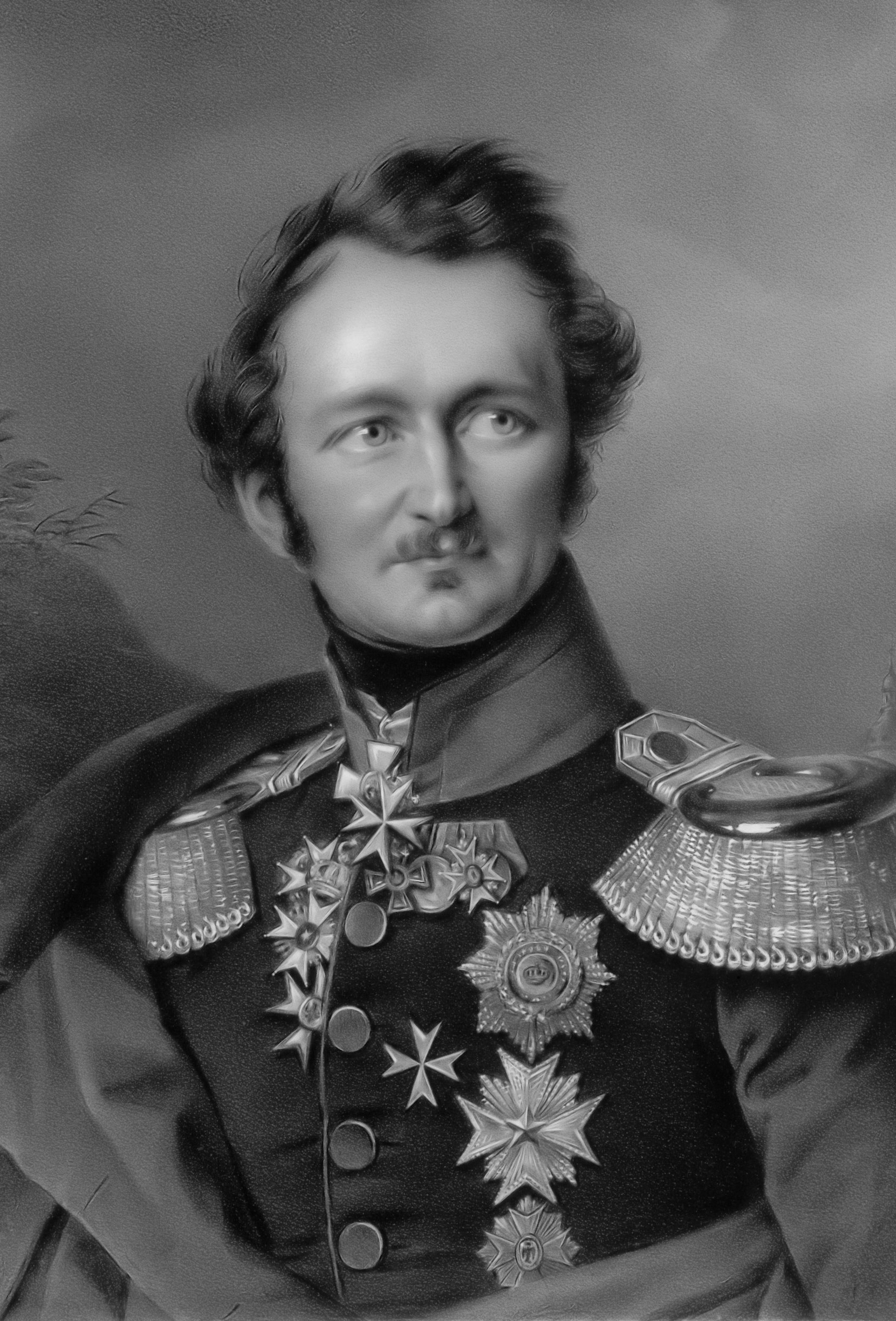 Portrait of Hermann Pückler-Muskau