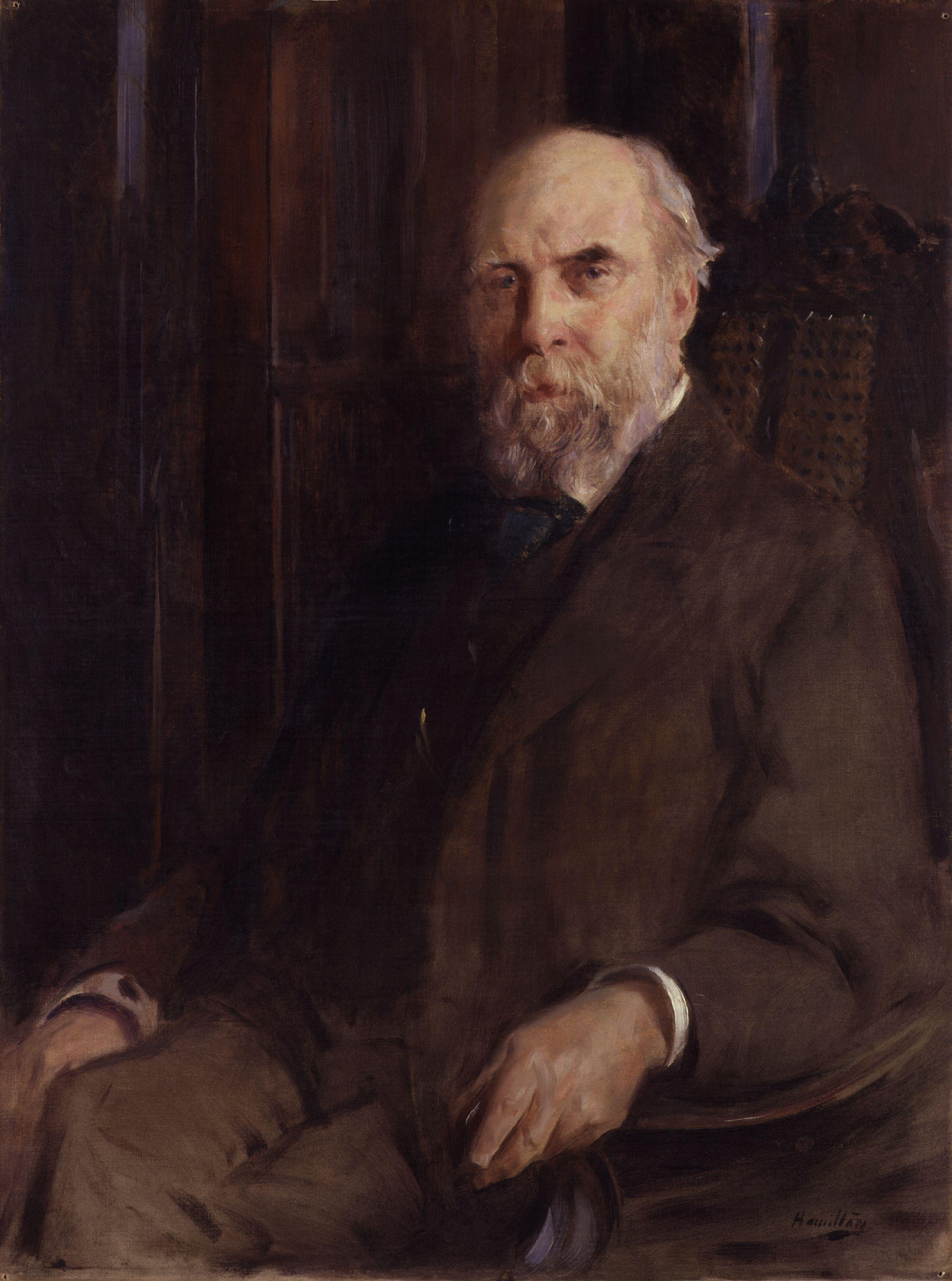 Portrait of W. Cosmo (William Cosmo) Monkhouse
