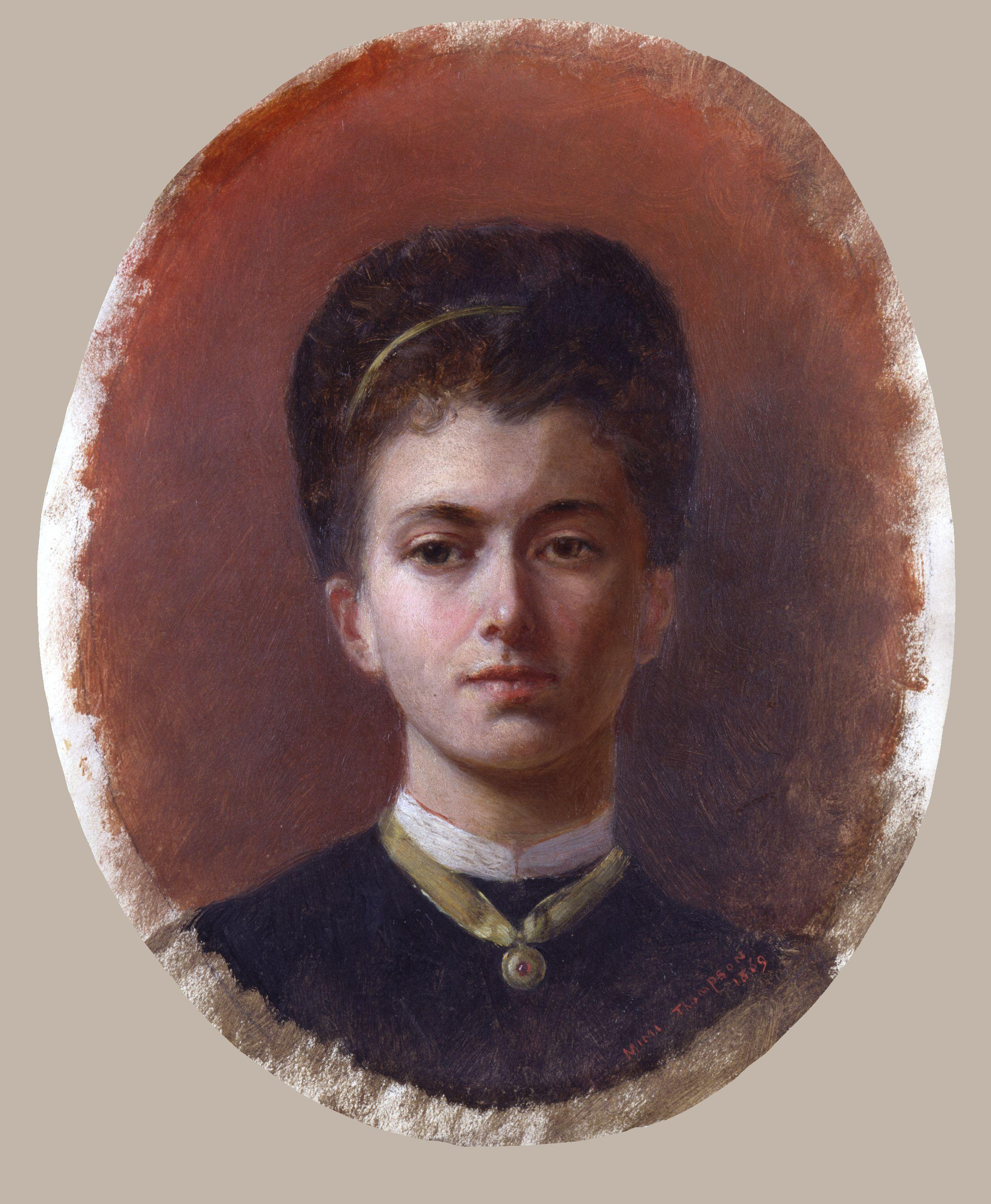 Portrait of Elizabeth (Elizabeth Southerden Thompson) Butler