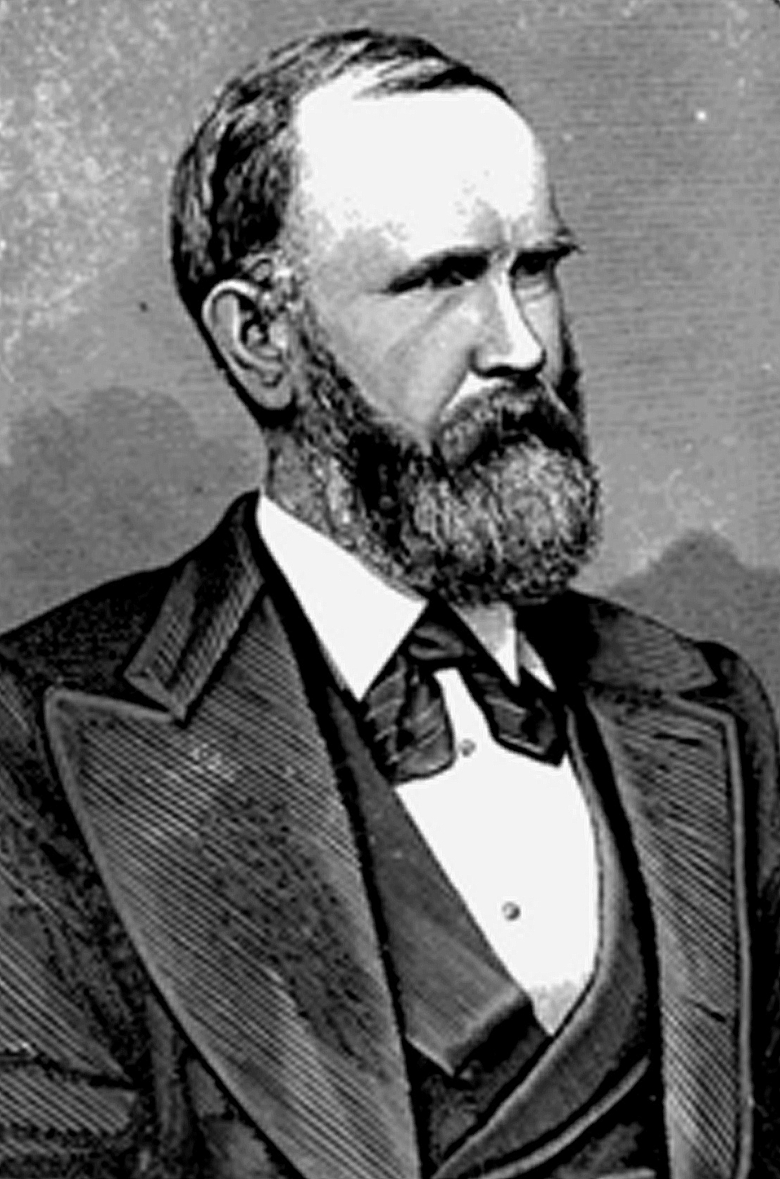 Portrait of A. B. (Alfred Benjamin) Meacham