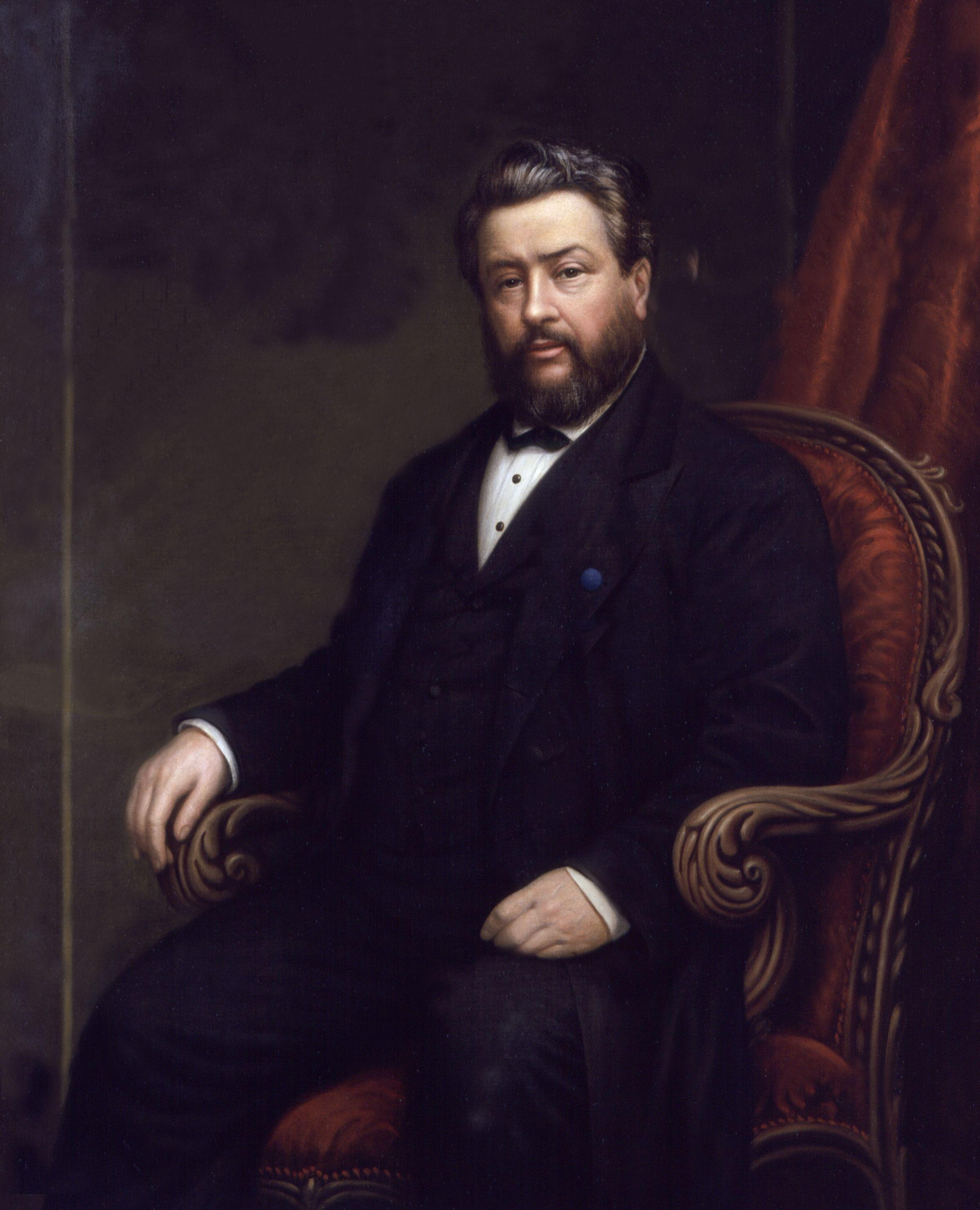 Portrait of C. H. (Charles Haddon) Spurgeon