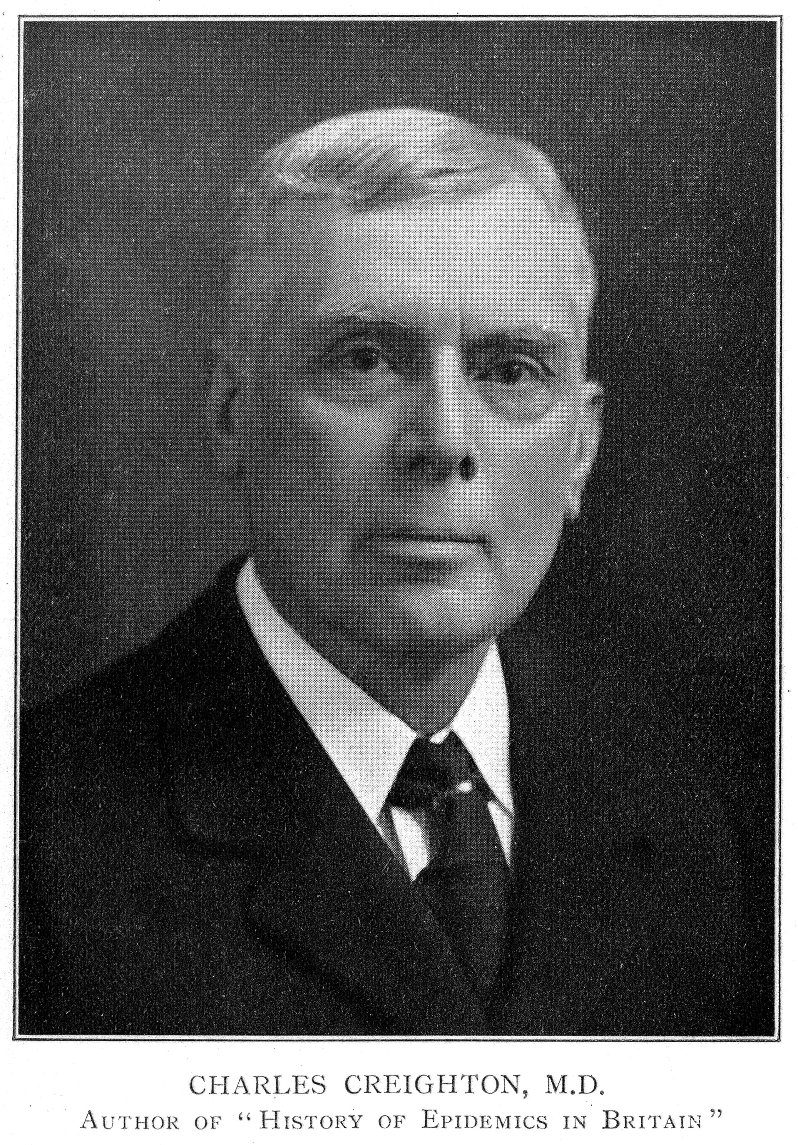 Portrait of Charles Creighton