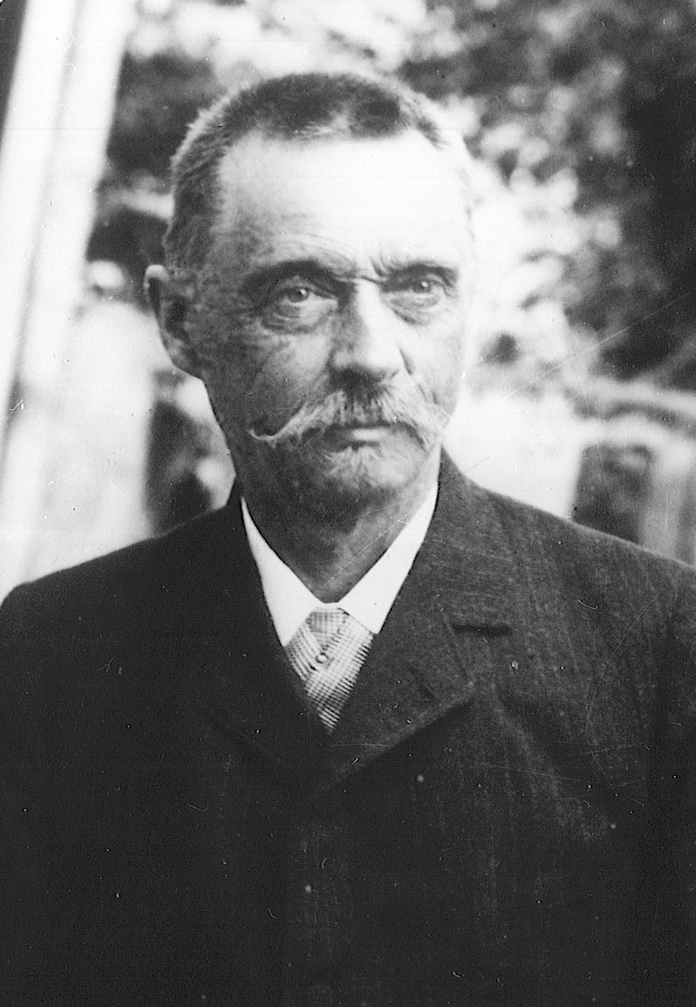 Portrait of August Mau