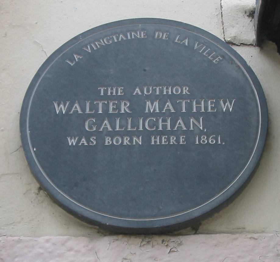 Portrait of Walter M. (Walter Matthew) Gallichan