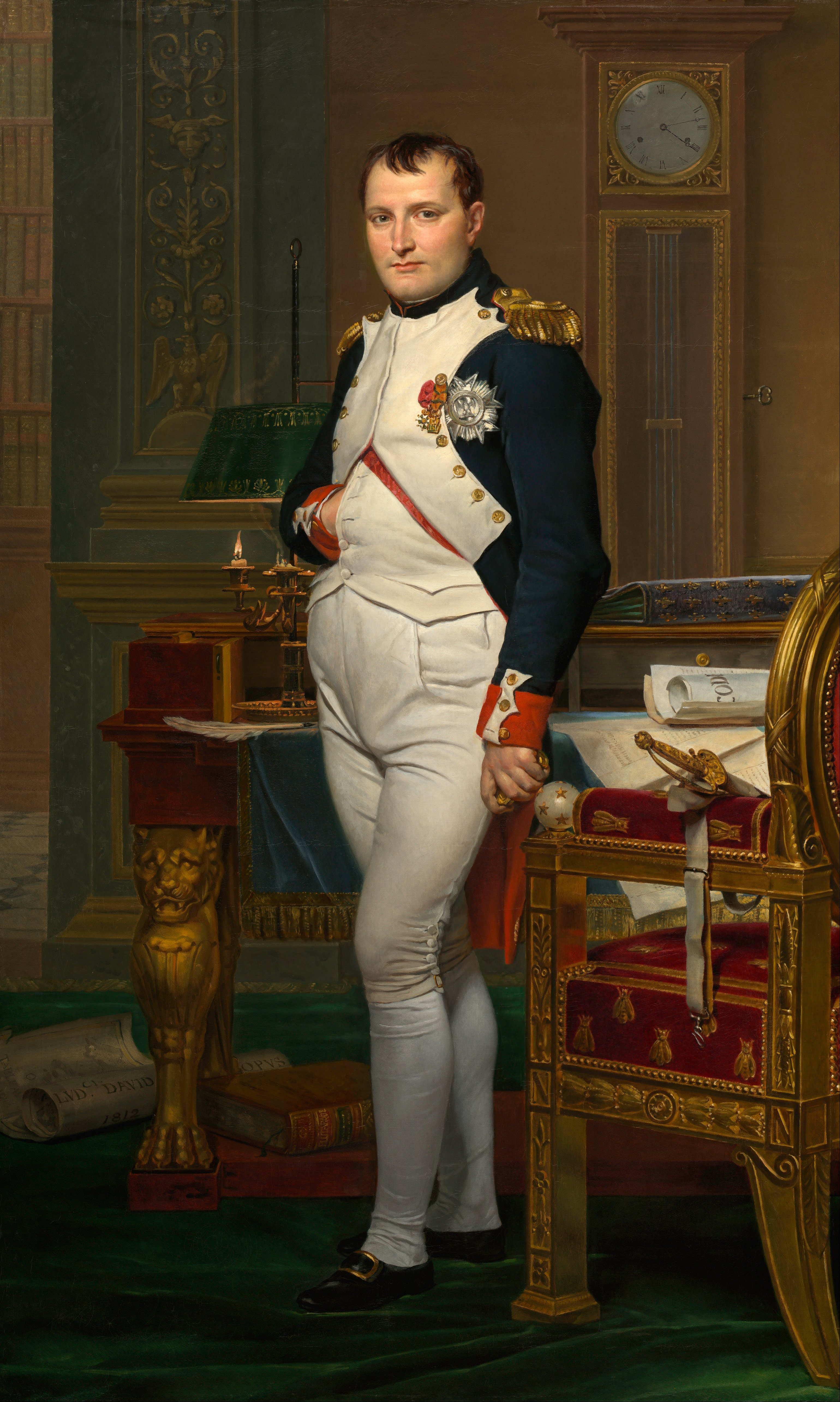 Portrait of Emperor of the French Napoleon I