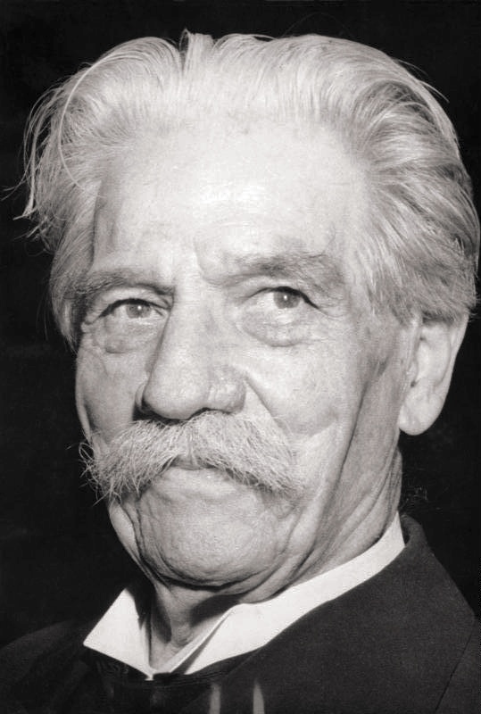 Portrait of Albert Schweitzer