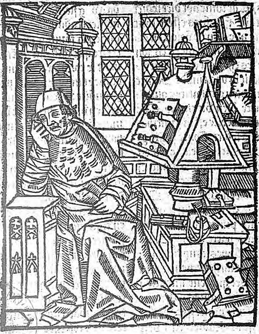 Portrait of de Troyes Chrétien