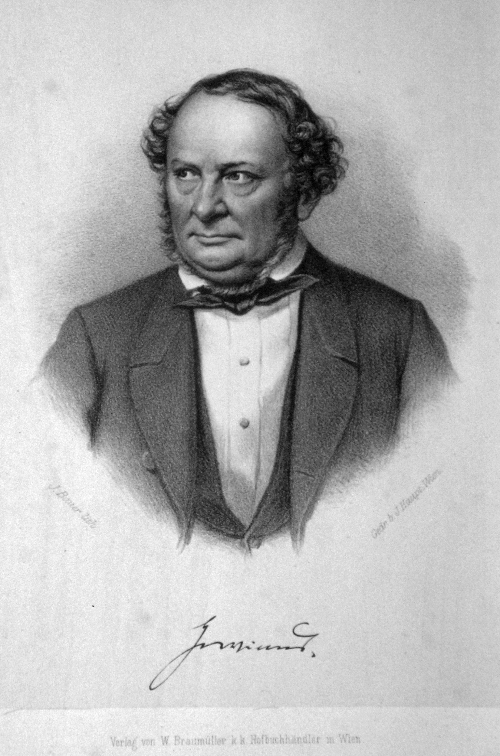 Portrait of Georg Gottfried Gervinus