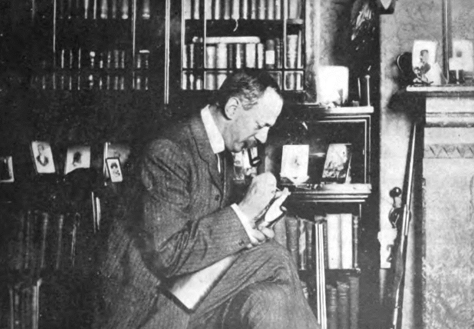 Portrait of Charles John Cutcliffe Wright Hyne