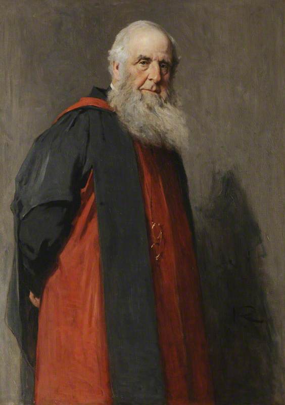 Portrait of J. Franck (James Franck) Bright
