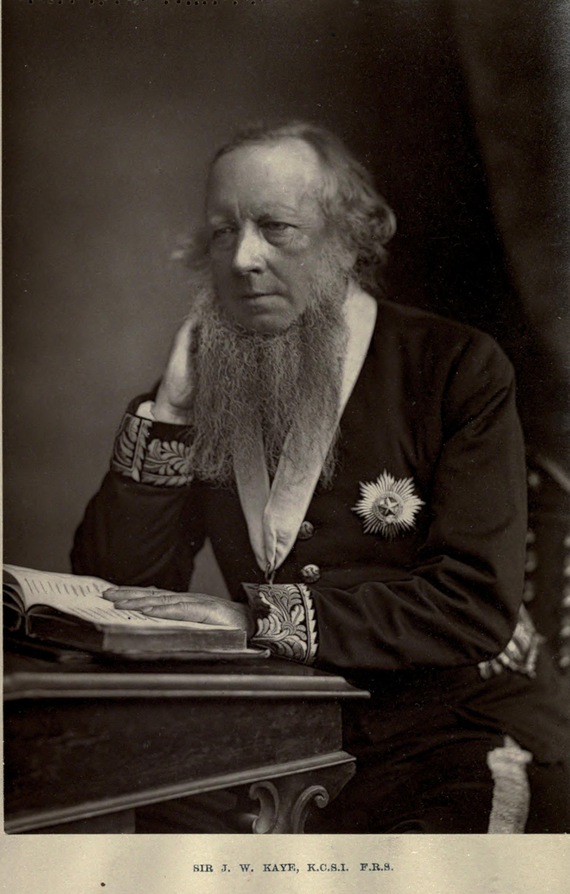 Portrait of John William Kaye
