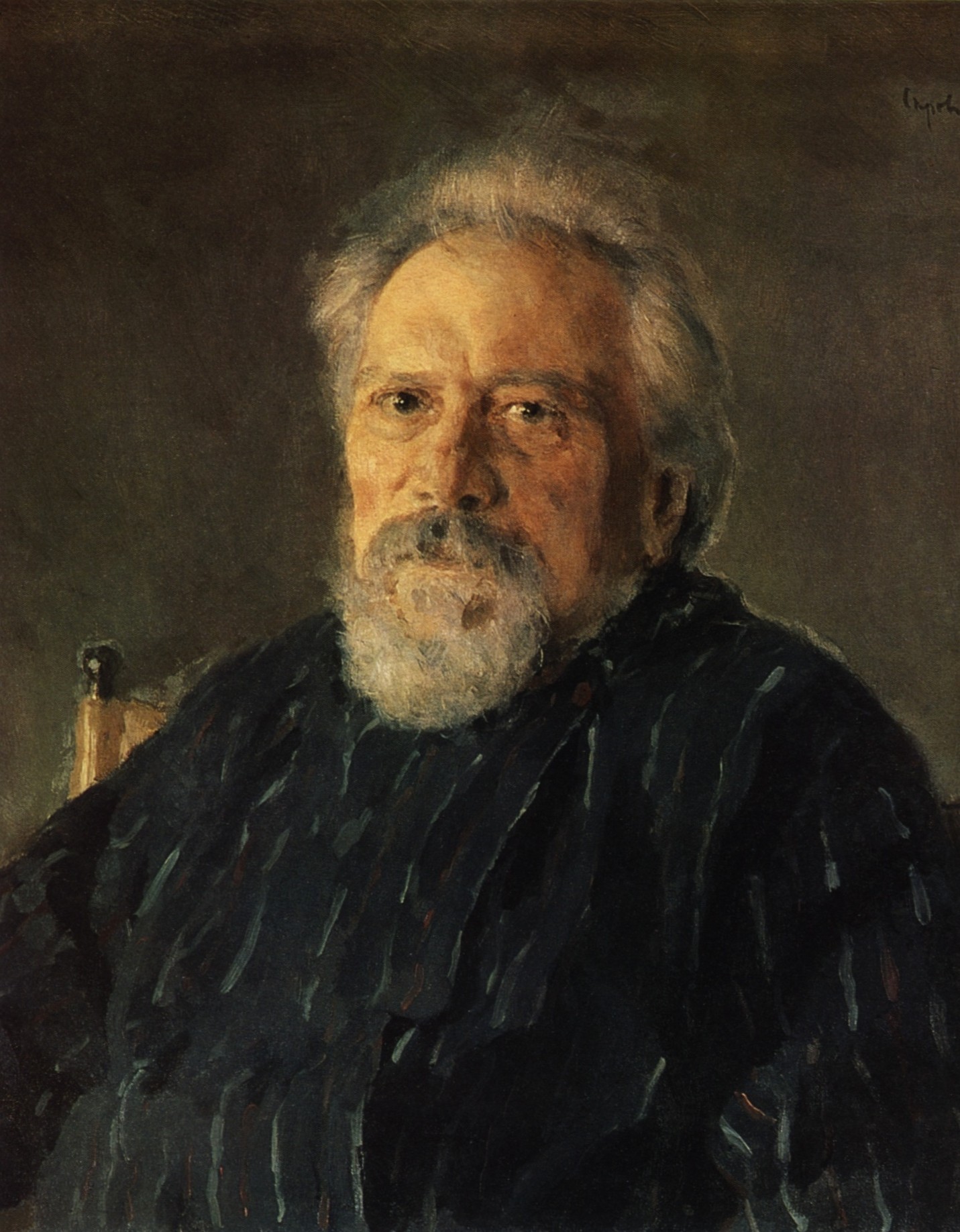 Portrait of N. S. (Nikolai Semenovich) Leskov