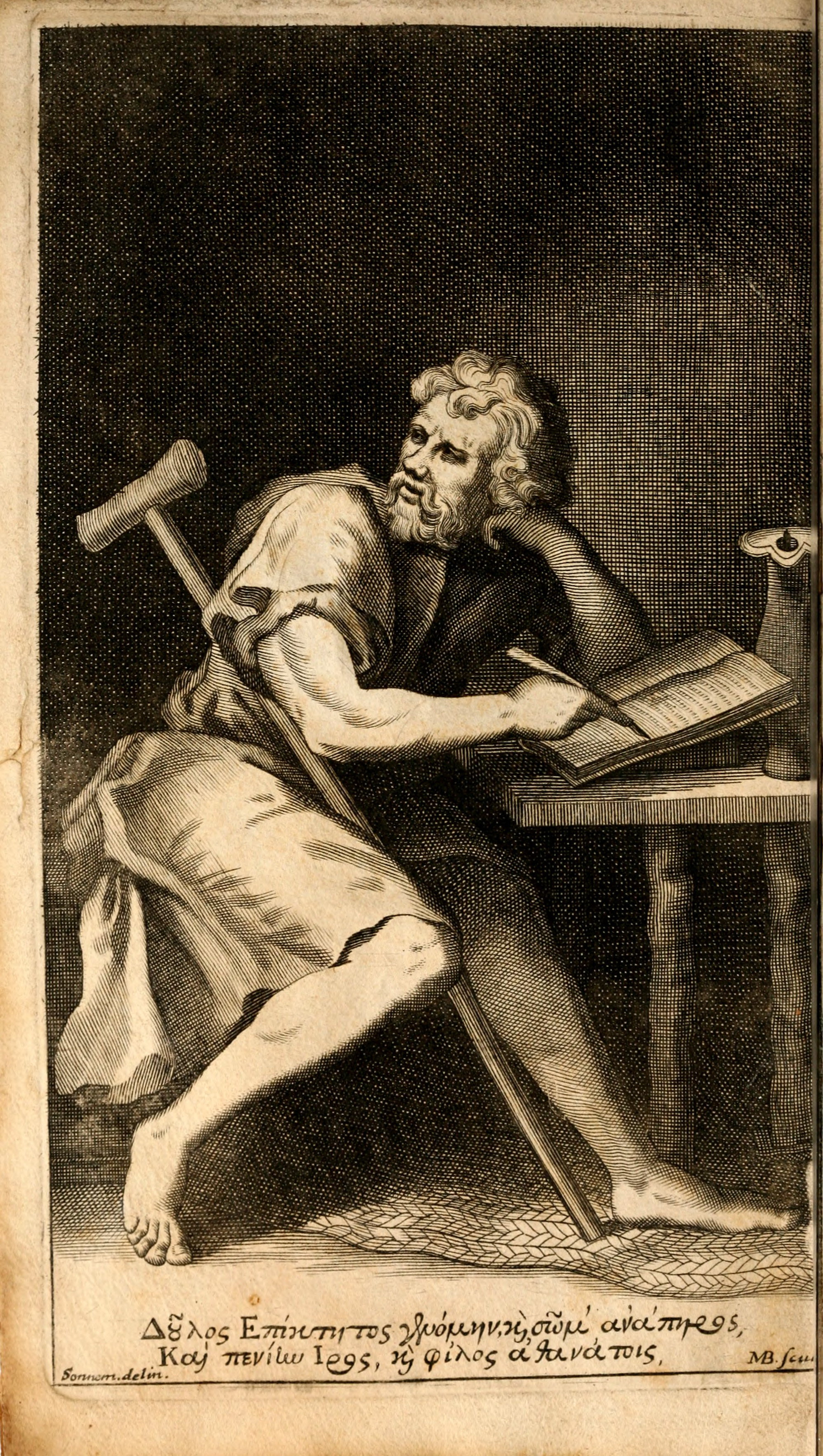 Portrait of Epictetus