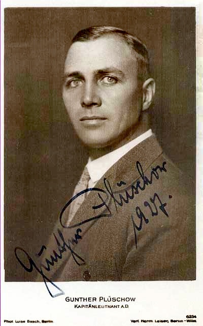 Portrait of Gunther Plüschow