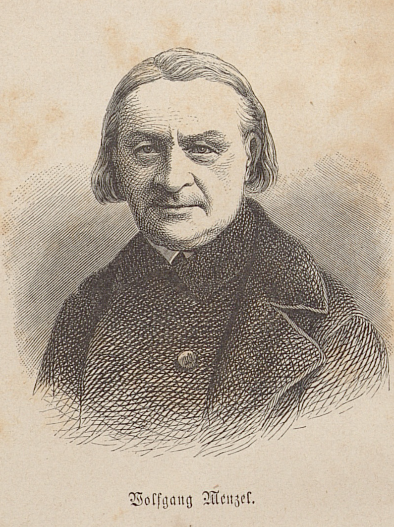 Portrait of Wolfgang Menzel