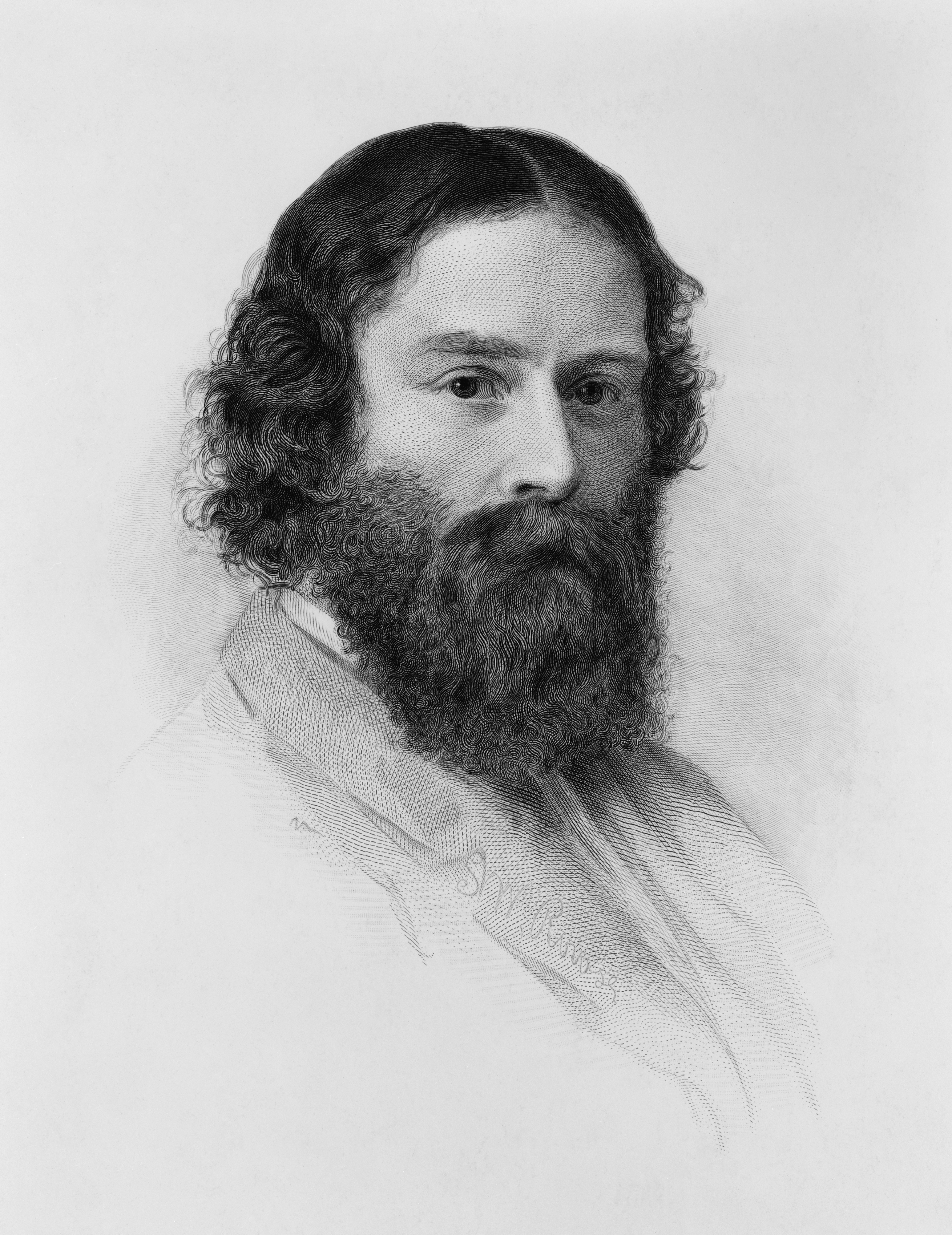 Portrait of James Russell Lowell