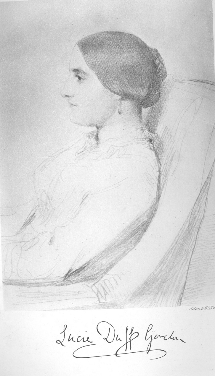 Portrait of Lucie Duff Gordon