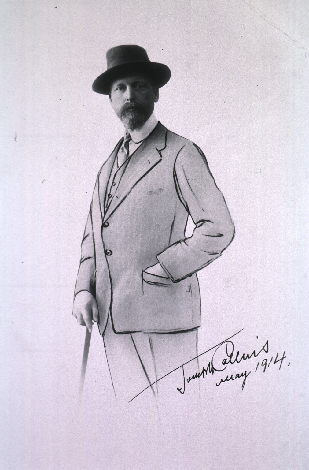 Portrait of Joseph Collins