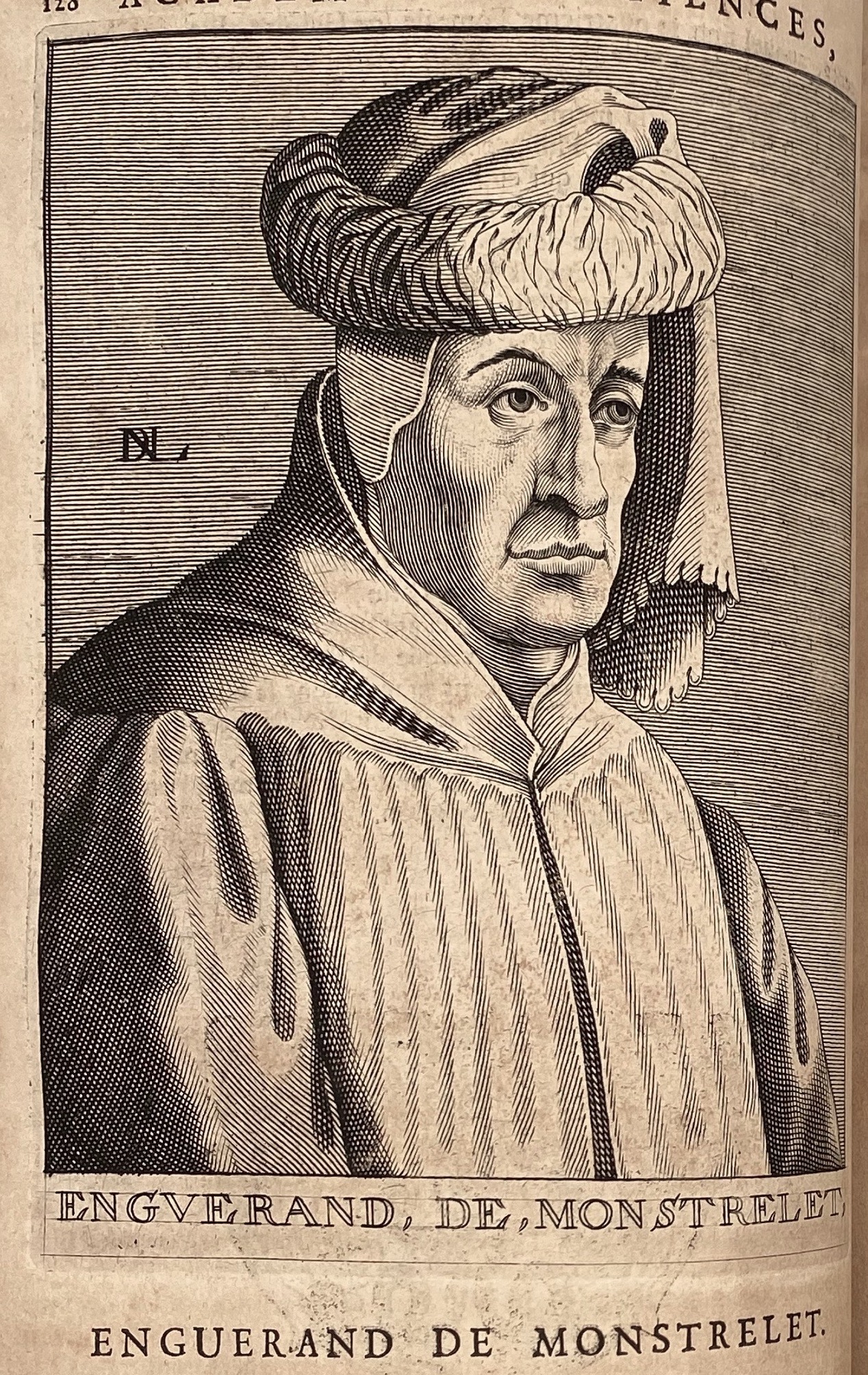 Portrait of Enguerrand de Monstrelet