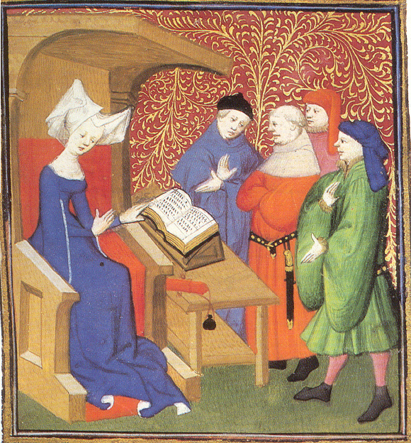 Portrait of de Pisan Christine