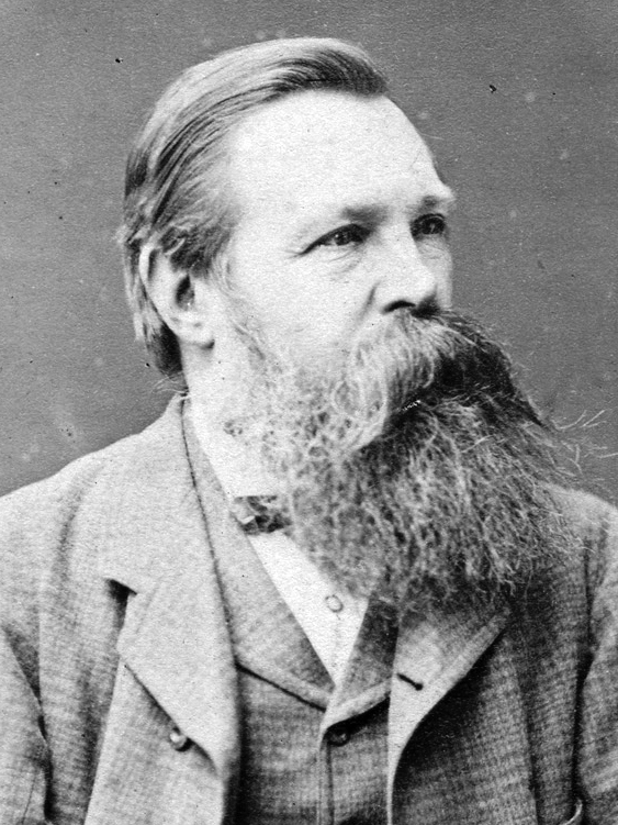 Portrait of Friedrich Engels