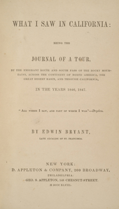 Portrait of Edwin Bryant