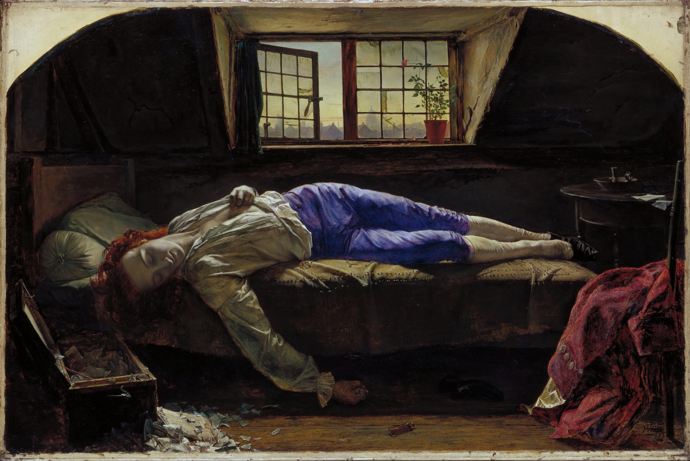 Portrait of Thomas Chatterton