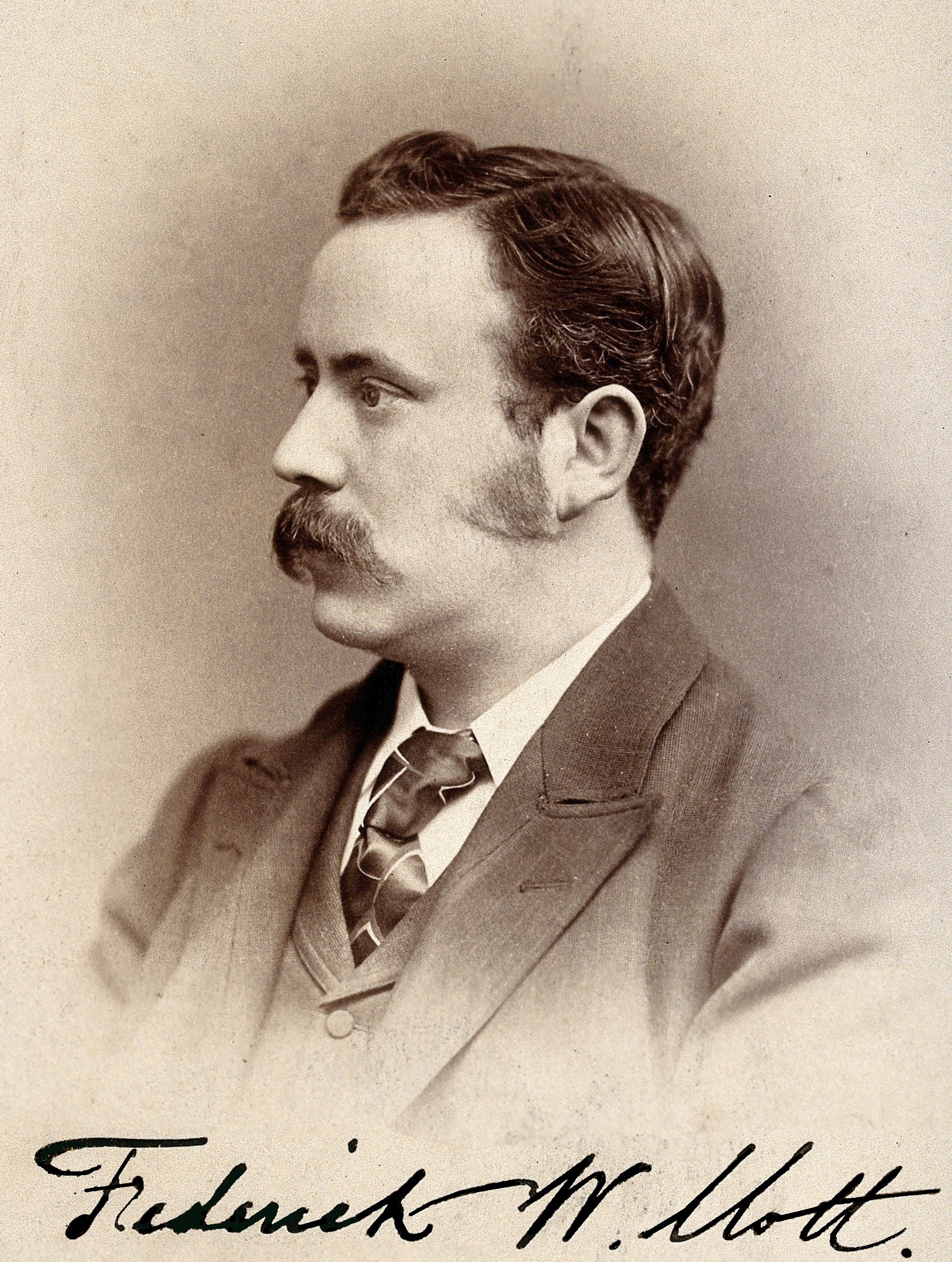 Portrait of F. W. (Frederick Walker) Mott