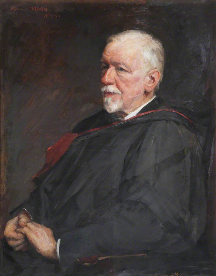 Portrait of Falconer Madan
