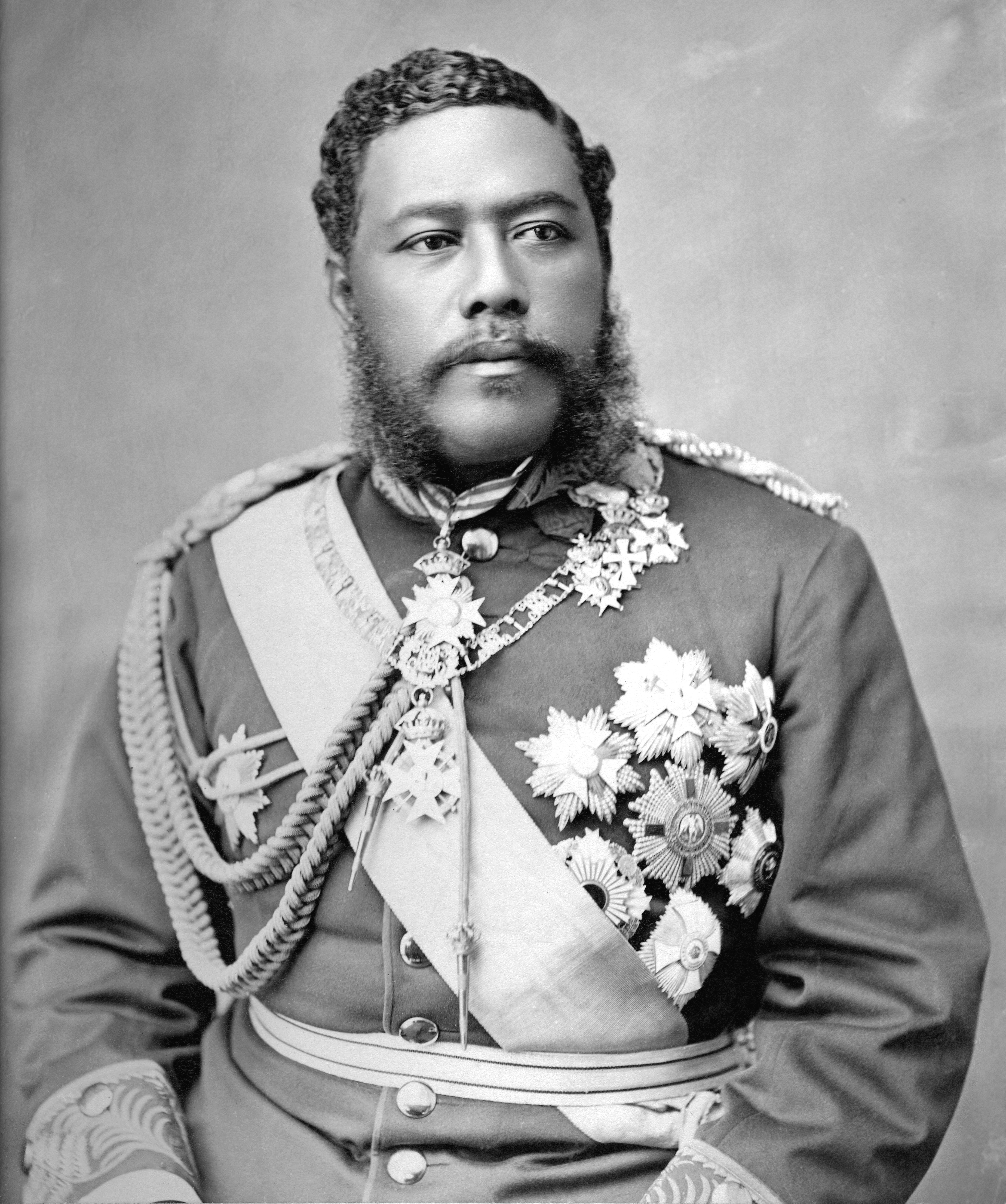 Portrait of David Kalakaua