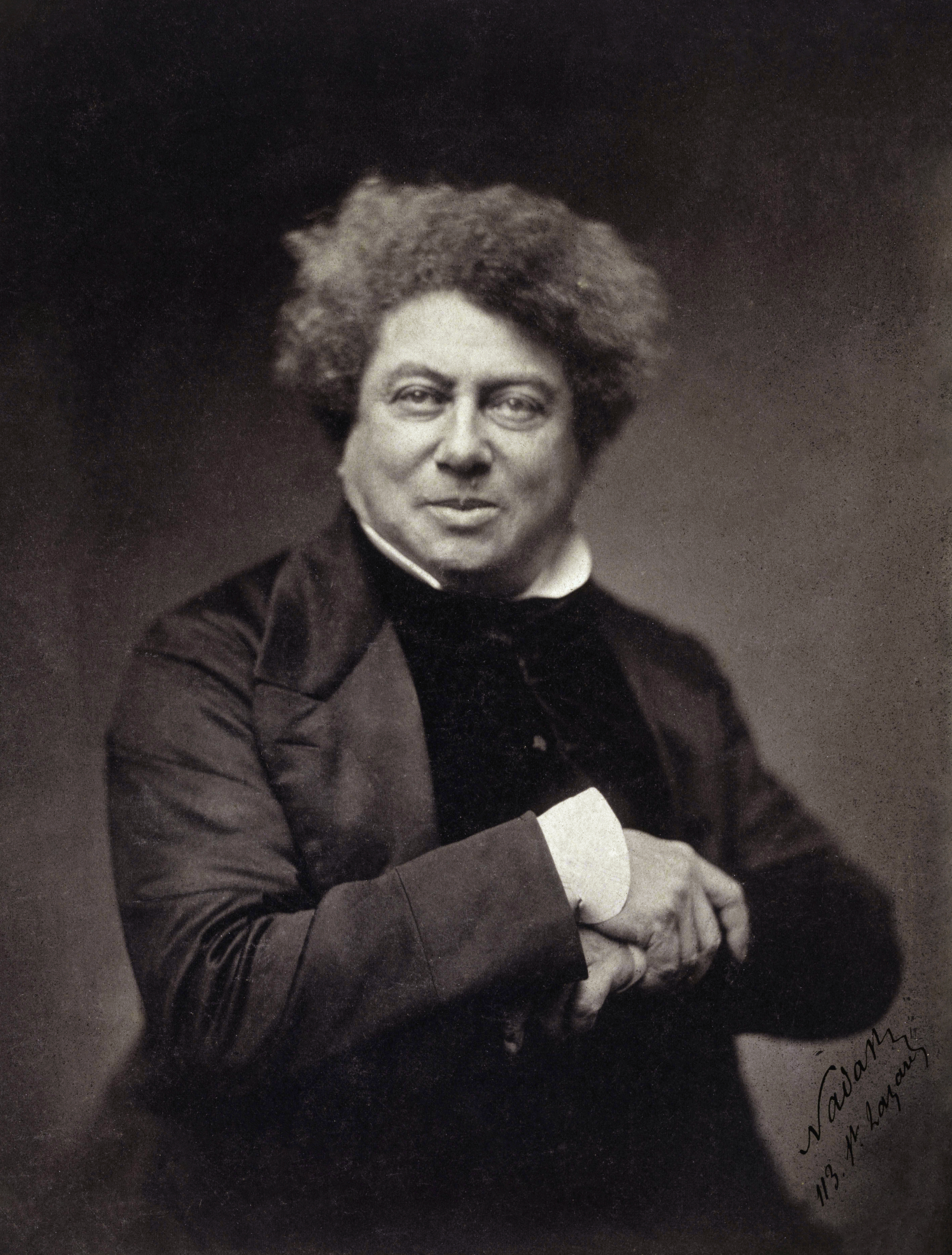 Portrait of Alexandre Dumas