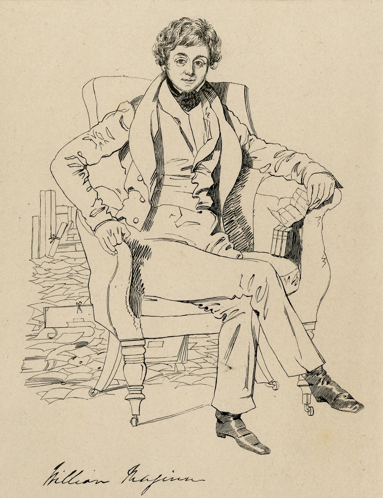 Portrait of William Maginn