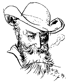 Portrait of Wilhelm Busch