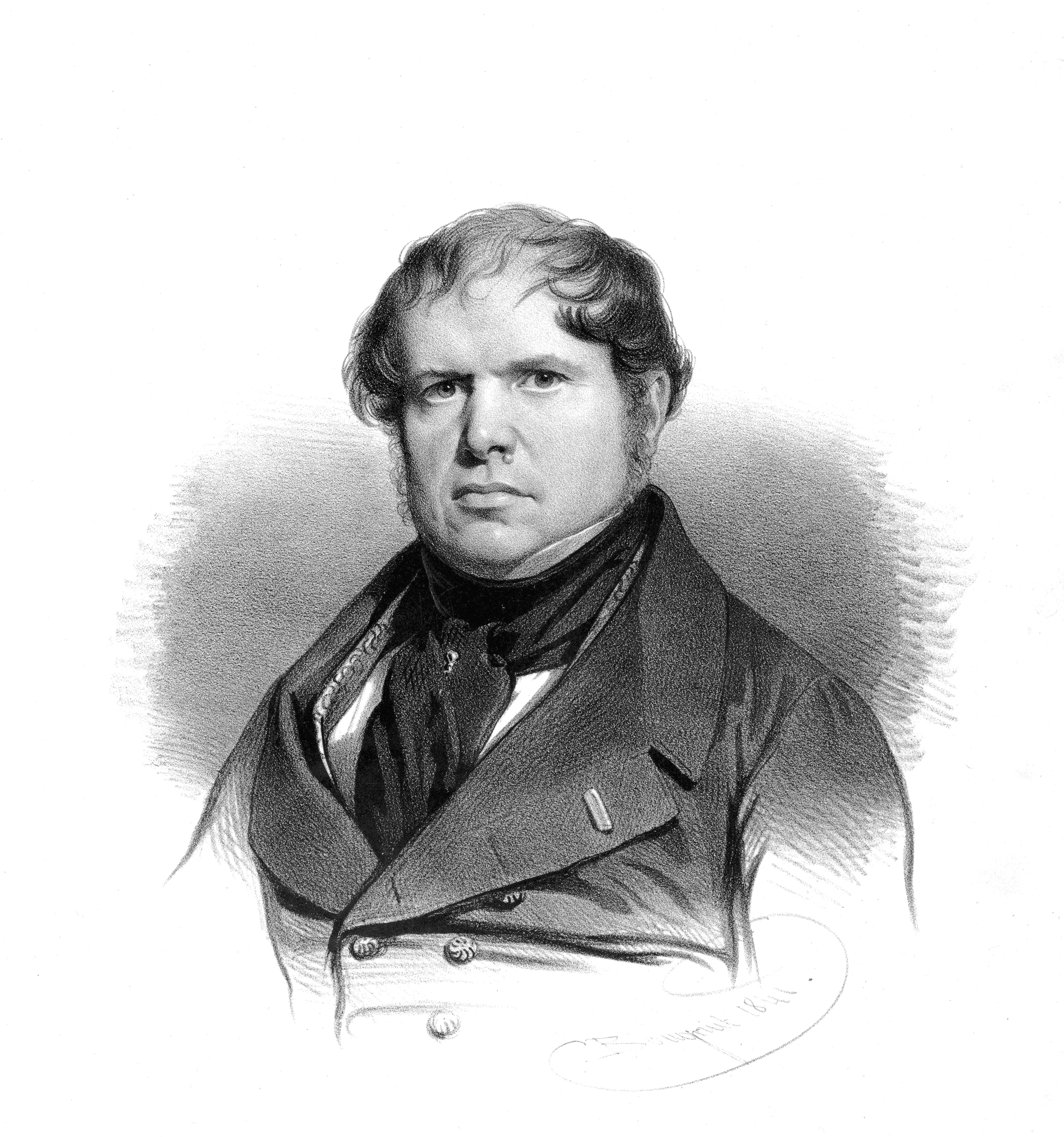 Portrait of François-Joseph Fétis