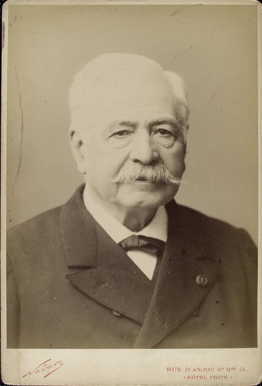 Portrait of Ferdinand de Lesseps