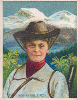 Portrait of Annie S. (Annie Smith) Peck