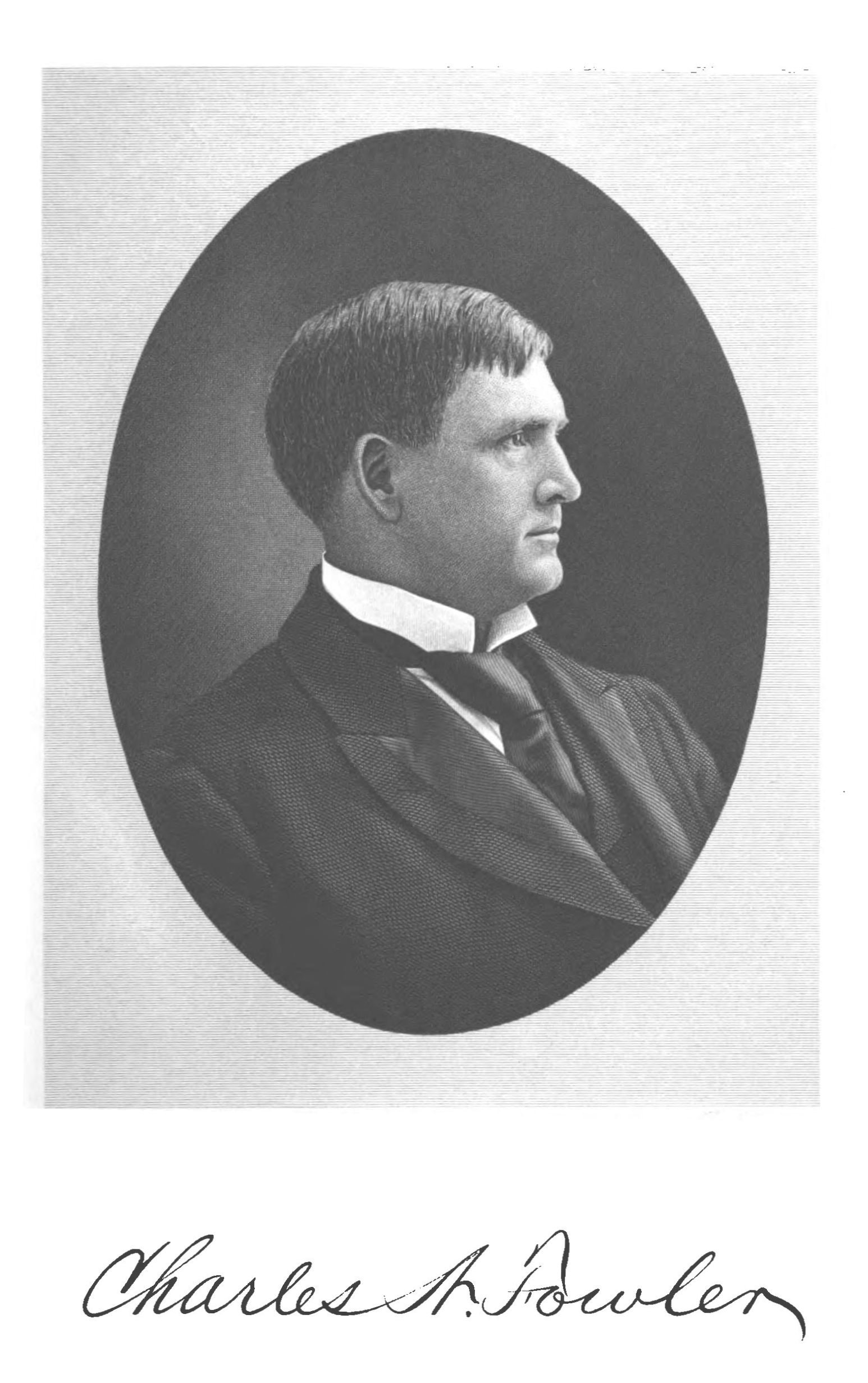 Portrait of Charles N. (Charles Newell) Fowler